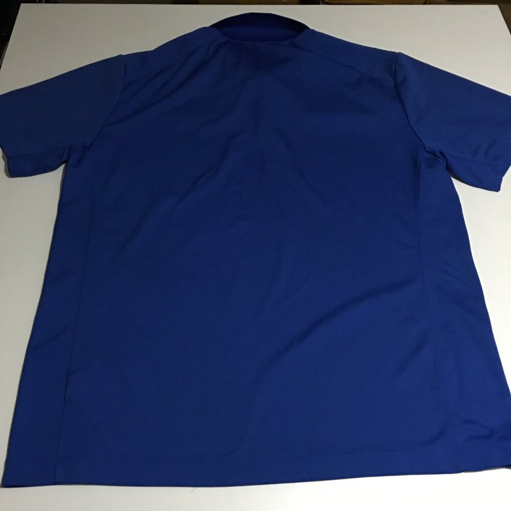 Nike Golf Polo Shirt Size XL Dri Fit Mens Blue Embroidered - Picture 9 of 11